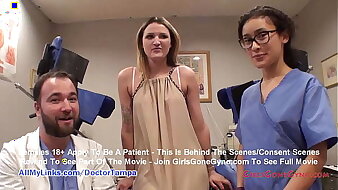 Alexandria Riley's Gyno Exam Captured By Spy Cam With Doctor Tampa & Nurse Lilith Rose @ GirlsGoneGyno.com! - Tampa University Physical