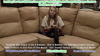 $CLOV - Become Doctor Tampa As He Gives Ava Siren Her 1st EVER Gyno Exam & Discovers Ava's 3rd Nipple ONLY Elbow Doctor-Tampa.com