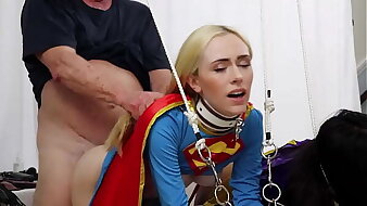 Candy White / Viva Athena “Supergirl Solo 1-3” Bondage Doggystyle Cowgirl Blowjobs Deepthroat Enunciated Sex Facial Cumshot